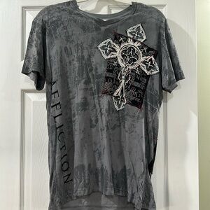 Men’s Affliction V Neck T-Shirt